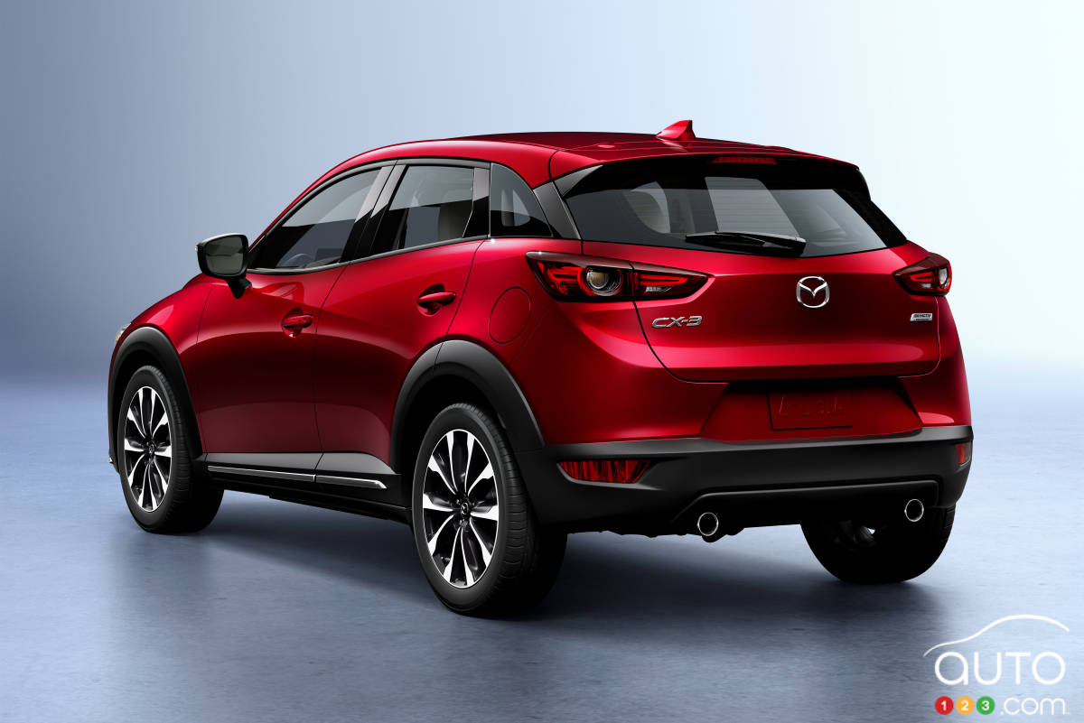 Mazda CX-3, trois quarts arrière